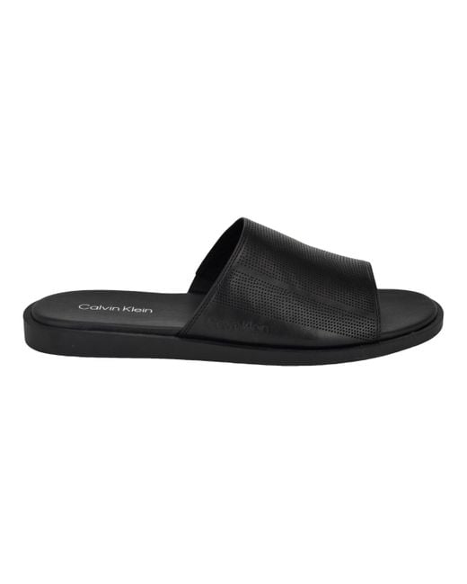 Calvin Klein Black Espar Sandals for men