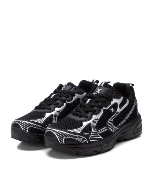 Xti Black Casual Sneakers By