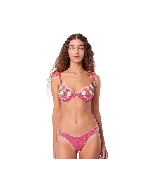 CAPITTANA Red Miri Top