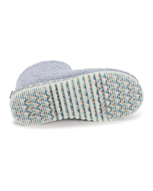 Muk Luks Blue Fabiola Slipper