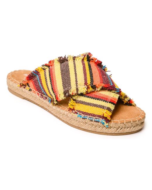 Minnetonka Multicolor Pepper Cross Band Sandals
