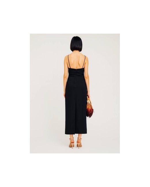 Torn By Ronny Kobo Stephanie Dress in Black | Lyst