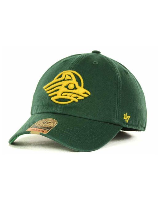 47 Brand Green Alaska Anchorage Seawolves Franchise Cap for men
