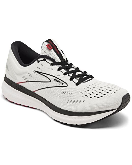 Brooks Rubber Glycerin 19 Running Sneakers From Finish Line in White ...