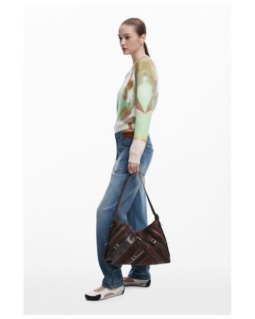 Desigual Black Medium Shoulder Bag