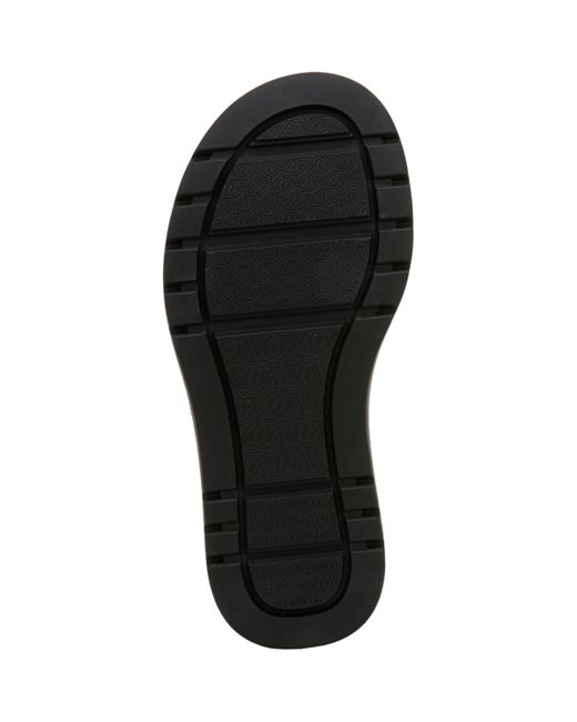 Naturalizer Black Alyssa T-strap Thong Platform Sandals