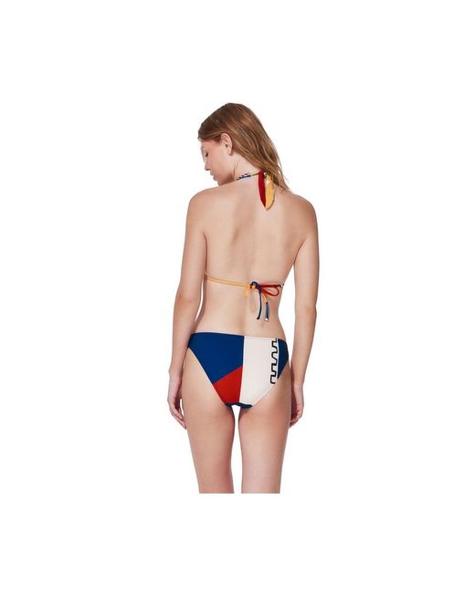 Gottex Blue Positano Triangle Bikini Set