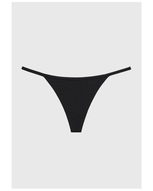 CUUP Black The String Thong