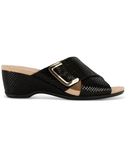Jones New York Black Elzaa Slip-on Crisscross Dress Sandals