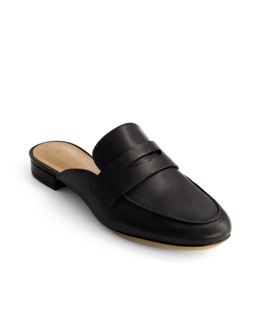 Bernardo Black Bernardo Balda Loafer Mule