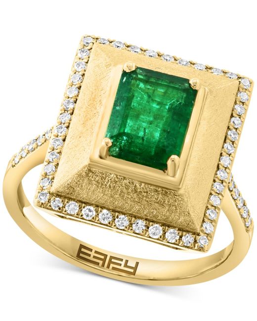Effy Metallic Effy Emerald (1-3/8 Ct. T.w.