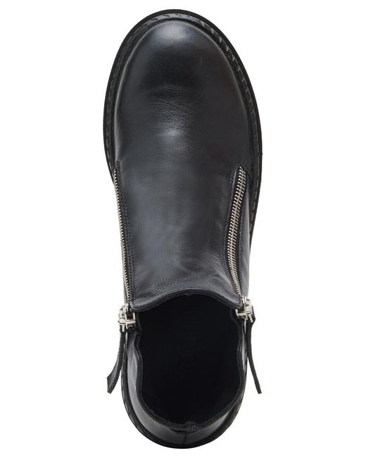 Steve Madden Black Drift Platform Wedge Booties
