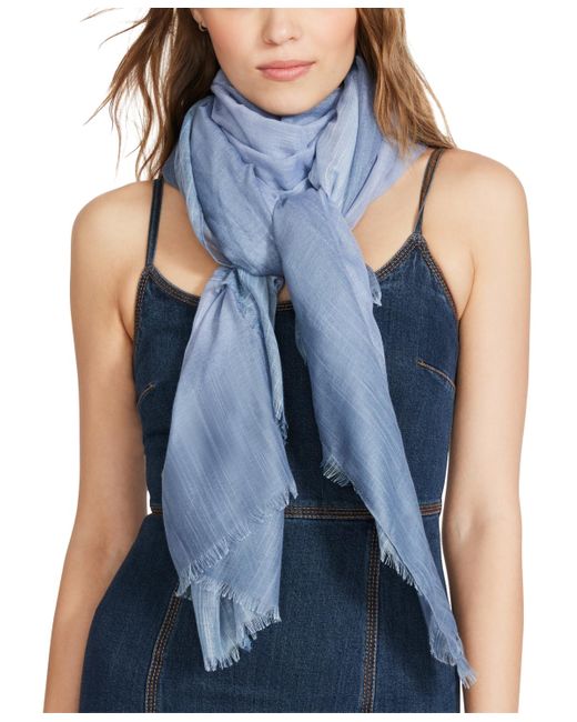 Steve Madden Blue Ombre Gauze Oblong Convertible Scarf & Cover-up