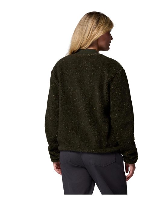 Columbia Black Stellar Path Full Zip Bomber Jacket