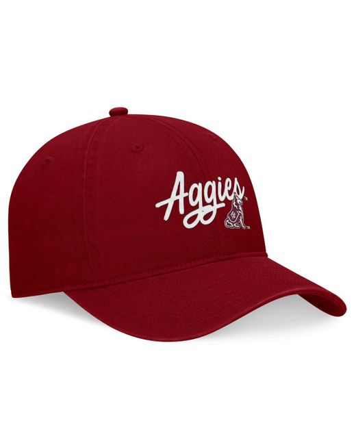 Top Of The World Red Texas A M aggies Heritage Ceecee Adjustable Hat for men