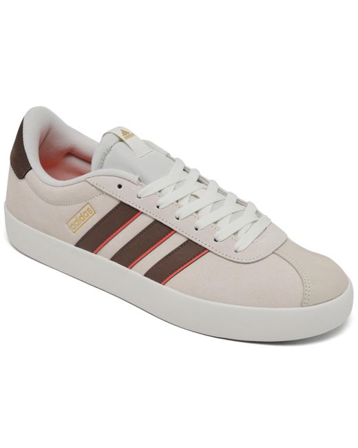 Adidas White Vl Court 3.0 Casual Sneakers From Finish Line for men