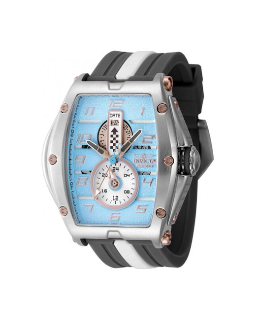INVICTA WATCH Blue 47385 Racing Quartz Multifunction White for men