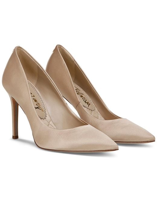 Sam Edelman Natural Hazel Pumps