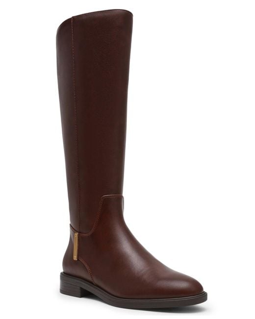 Anne Klein Brown Sinclair Tall Boots