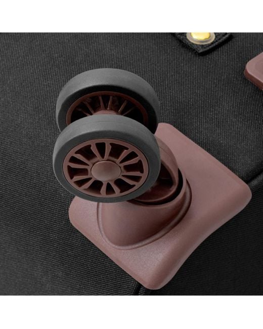 London Fog Black Westminster 29" Expandable Check-in Spinner