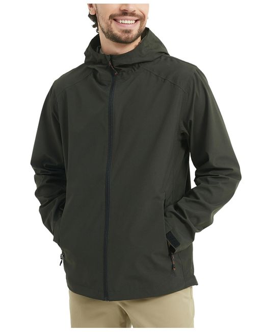 Hawke & Co. Gray Waterproof All-season Rain Jacket for men
