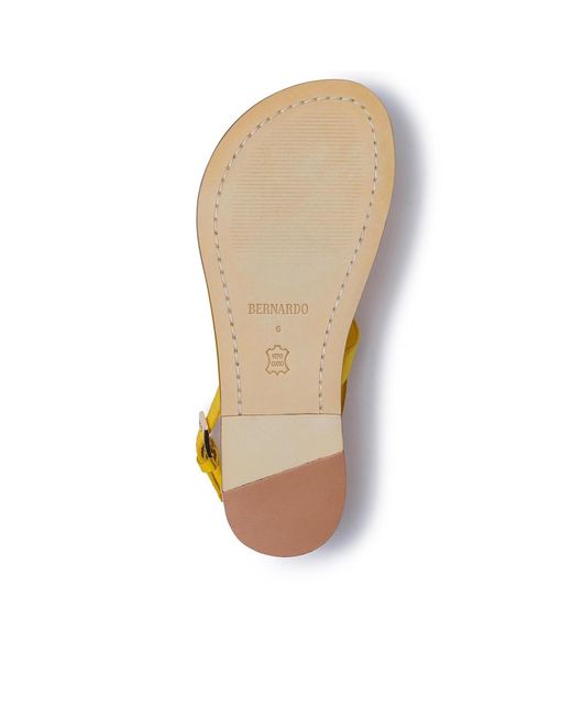 Bernardo Yellow Bernardo Maverick 2 Toe Ring Sandal