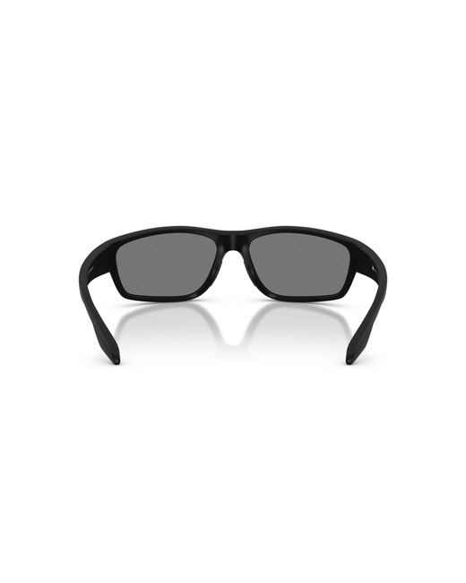 Native Eyewear Black Native Polarized Rectangle Sunglasses for men
