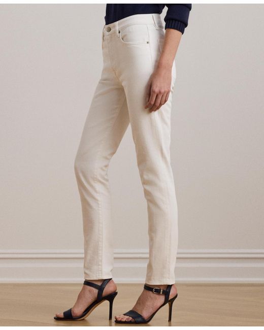 Ralph Lauren Blue High-rise Skinny Ankle Jeans