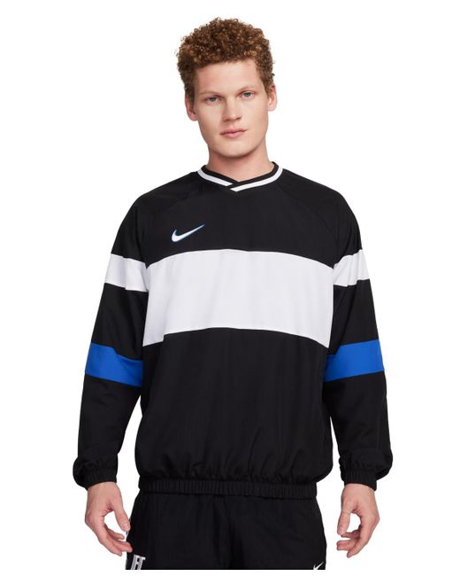 Nike Blue Academy Dri-fit Soccer Top for men