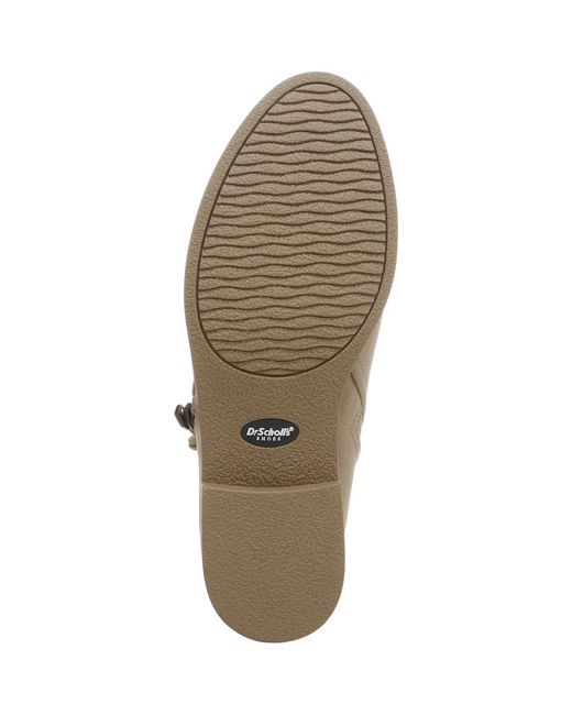 Dr. Scholls Brown Astir Block Heel Booties
