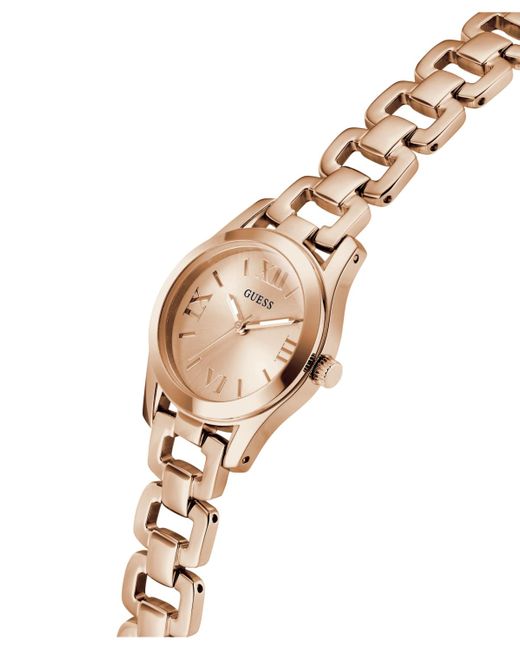 Guess Metallic Tone Analog Watch