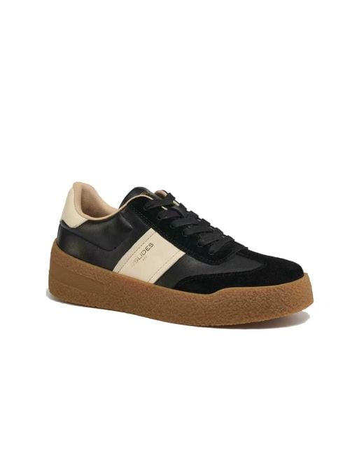 J/Slides Brown Olive Retro Sneaker