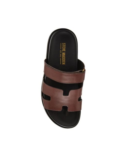 Steve Madden Brown Micah Slip On Sandal for men