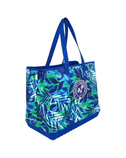 Tommy Bahama Blue Patch Water-repellant Tote Bag