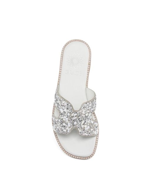 Grace White Malpelo Sandal