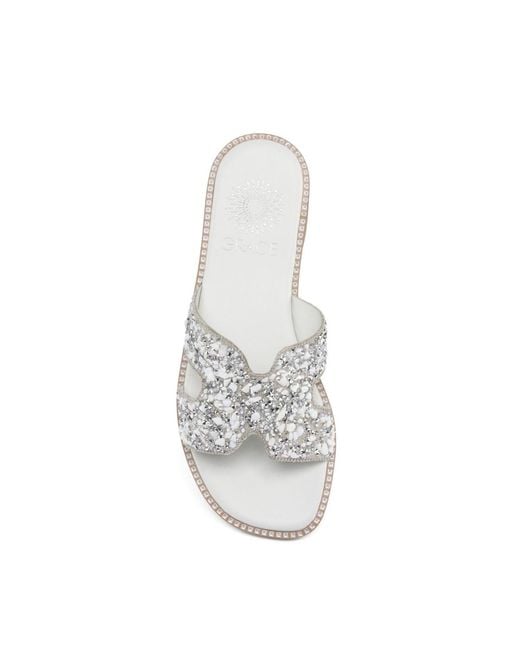 Grace White Malpelo Sandal