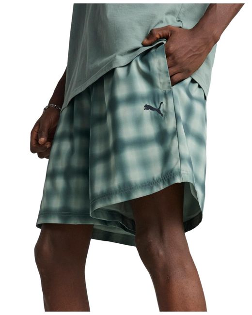 PUMA Green Road To Unity Allover Print Shorts for men