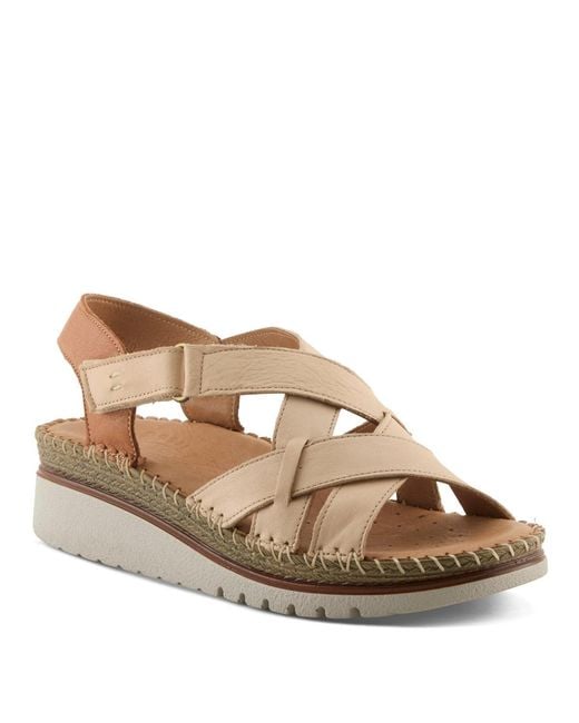 Spring Step Brown Migula Sandal