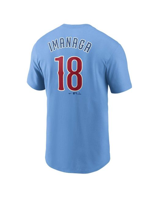 Nike Blue Dansby Swanson Baby Chicago Cubs Fuse Name Number T-shirt for men