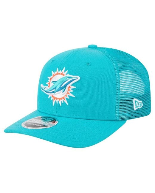 KTZ Blue Miami Dolphins Team Collection 9seventy Stretch-snap Adjustable Hat