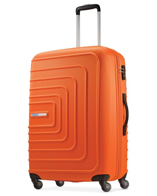 American Tourister Orange Xpressions 28" Expandable Hardside Spinner Suitcase