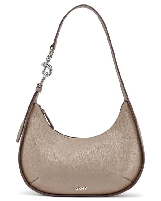 DKNY Gray Thyme Medium Hobo Bag
