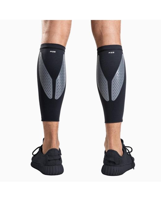 Nonzero Gravity Black Titanium Calf Compression Sleeves (size M)