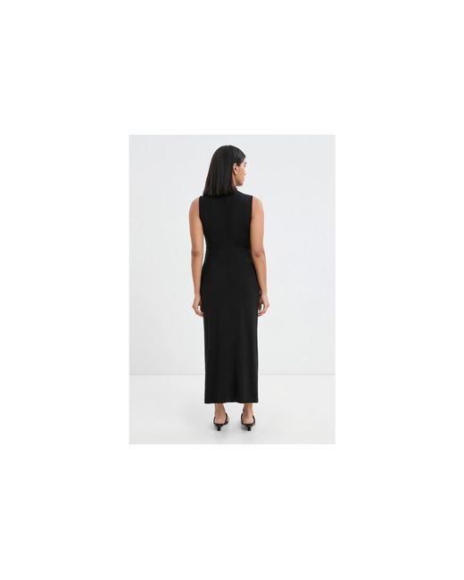MARCELLA Black Huron Dress