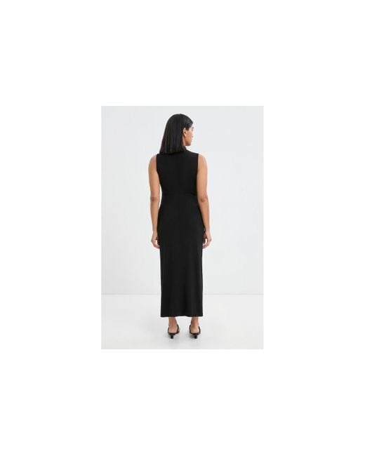 MARCELLA Black Huron Dress