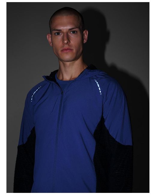 4F Blue Primaloft Active Trail Running Sweatshirt for men