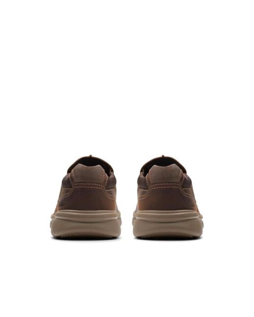 Clarks Brown Collection Bradley Free Slip On Shoes for men