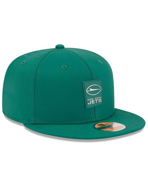 KTZ Green New York Jets 2025 Sideline 59fifty Fitted Hat for men