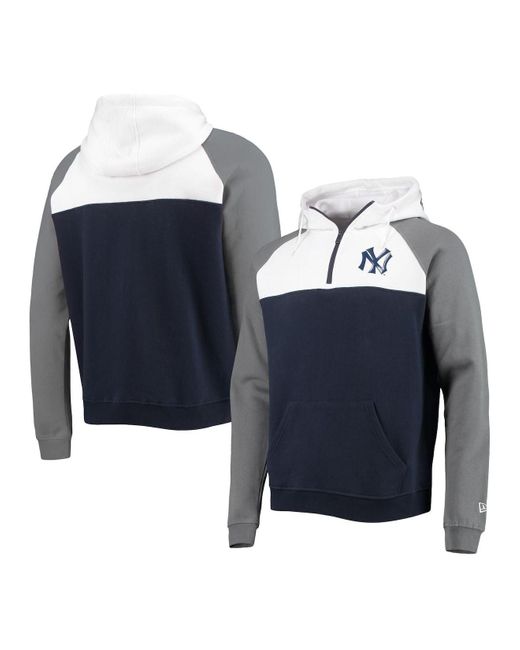 KTZ Fleece Navy, White New York Yankees Cooperstown Collection Quarter