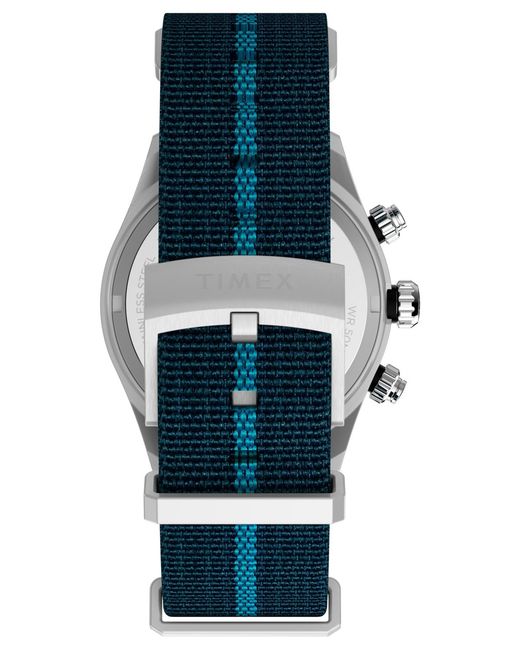 Timex Gray Chronograph Fabric Watch for men